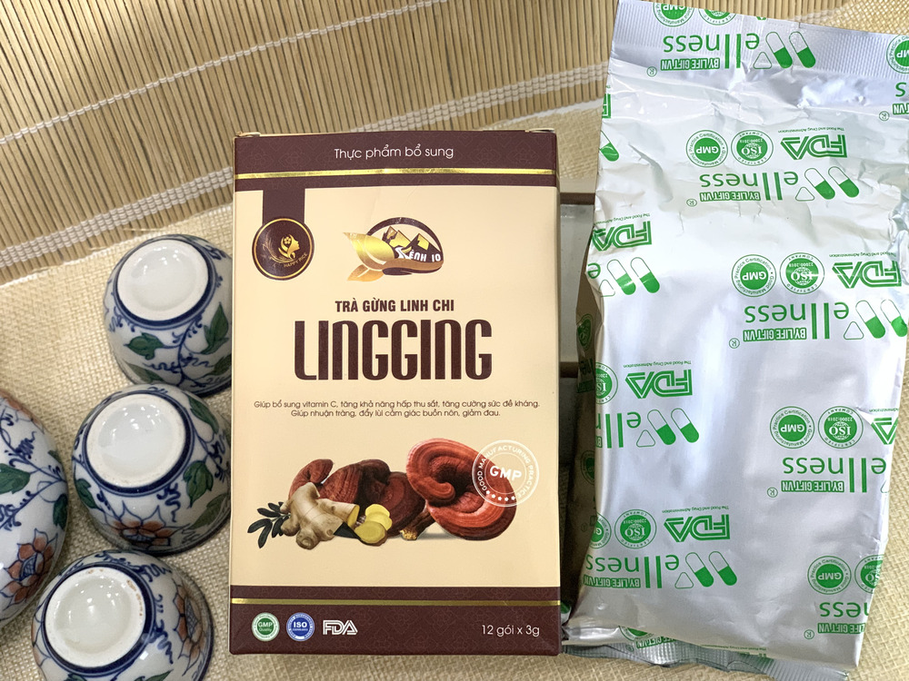 Tác dụng của trà gừng linh chi với sức khỏe